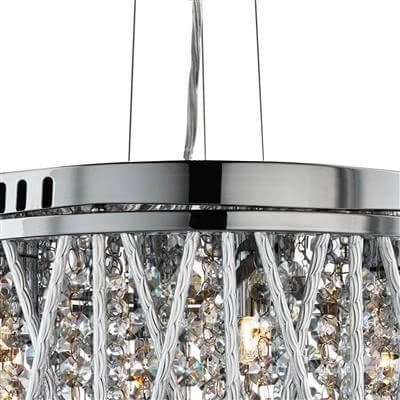 Decoratieve hanglamp Elise Ø 30cm Searchlight 5053423039343