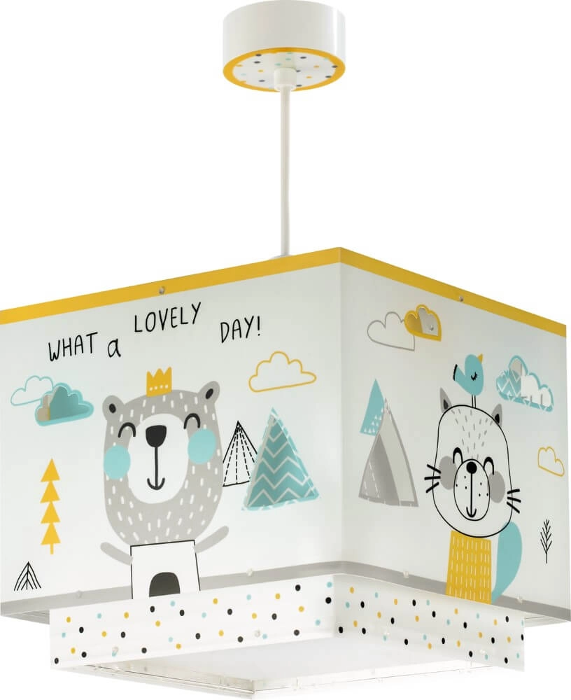Kinderkamer hanglamp Hello Little Dalber 8420406002989
