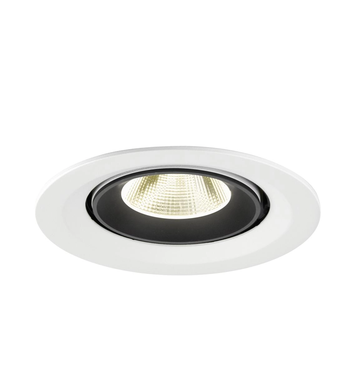 Inbouwspot Numinos Gimble M wit/zwart 4000K - 20gr SLV 4024163311687