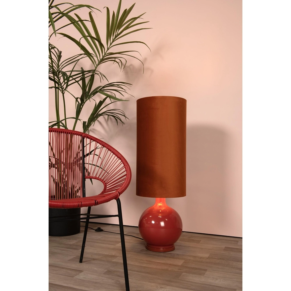 Vloerlamp Esterad oranje Lucide 5411212106049
