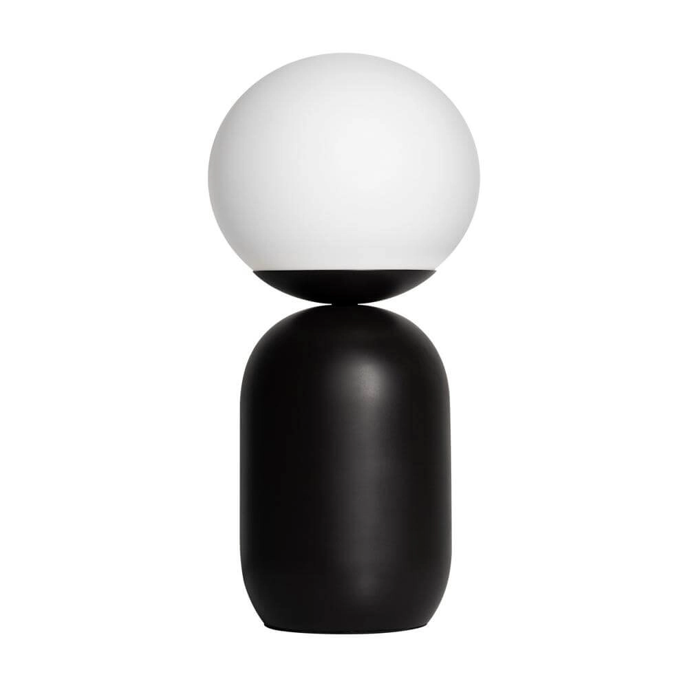 Tafellamp Notti zwart met wit Nordlux 5704924001802