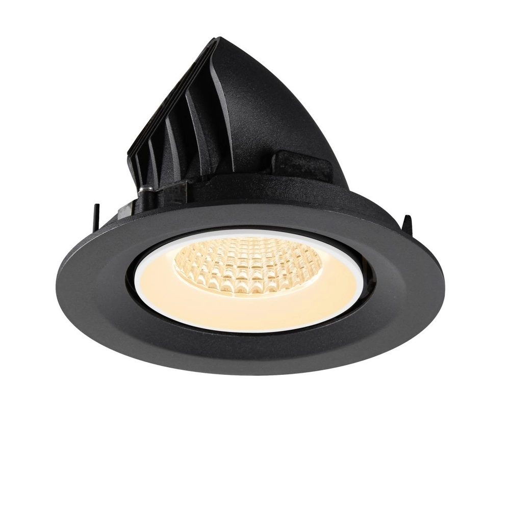 Inbouwspot Numinos Gimble M zwart/wit 2700K - 55gr SLV 4024163312066