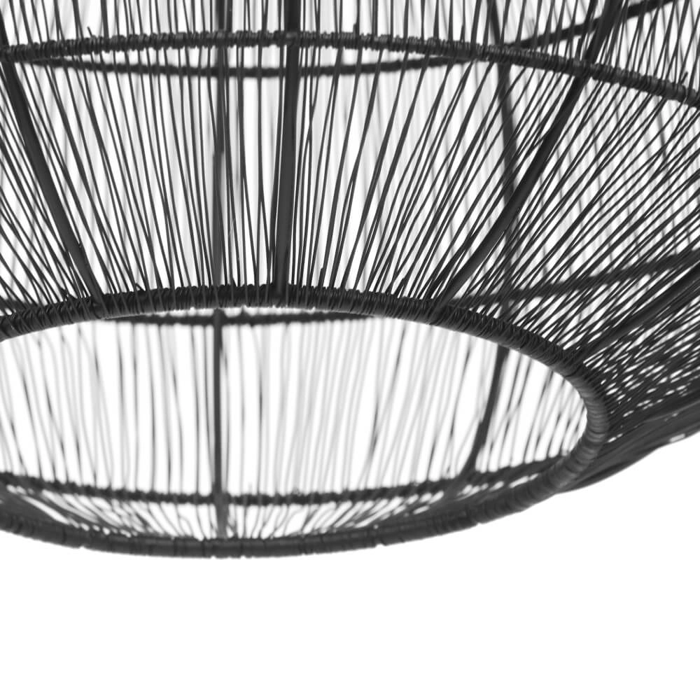 Ronde hanglamp Soraya Ø 42cm - zwart Trio 4017807617450