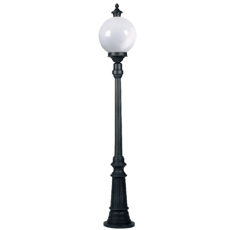 Pathway globe light Madeira 144cm with 25cm ball