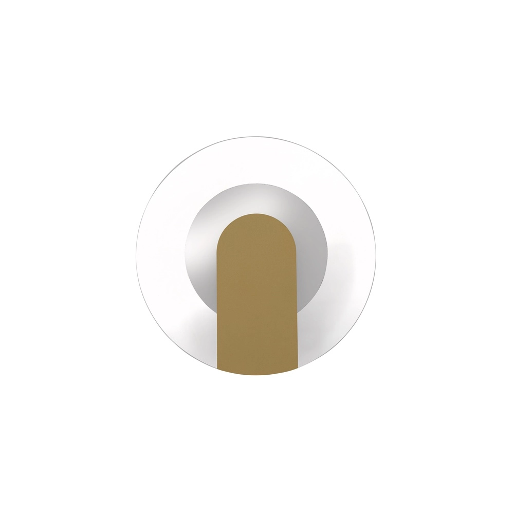 Wandlamp Target goud