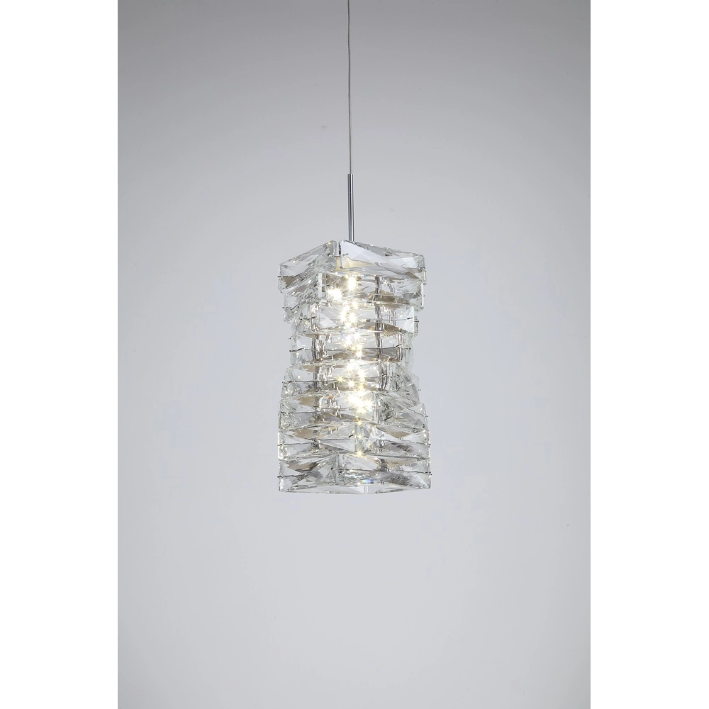 Hanglamp Modena chroom Searchlight 5053423304113