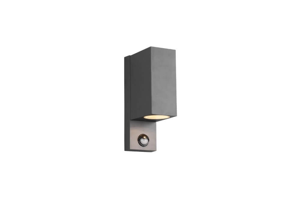 Vierkante up-downlighter Roya met sensor Trio 4017807529241