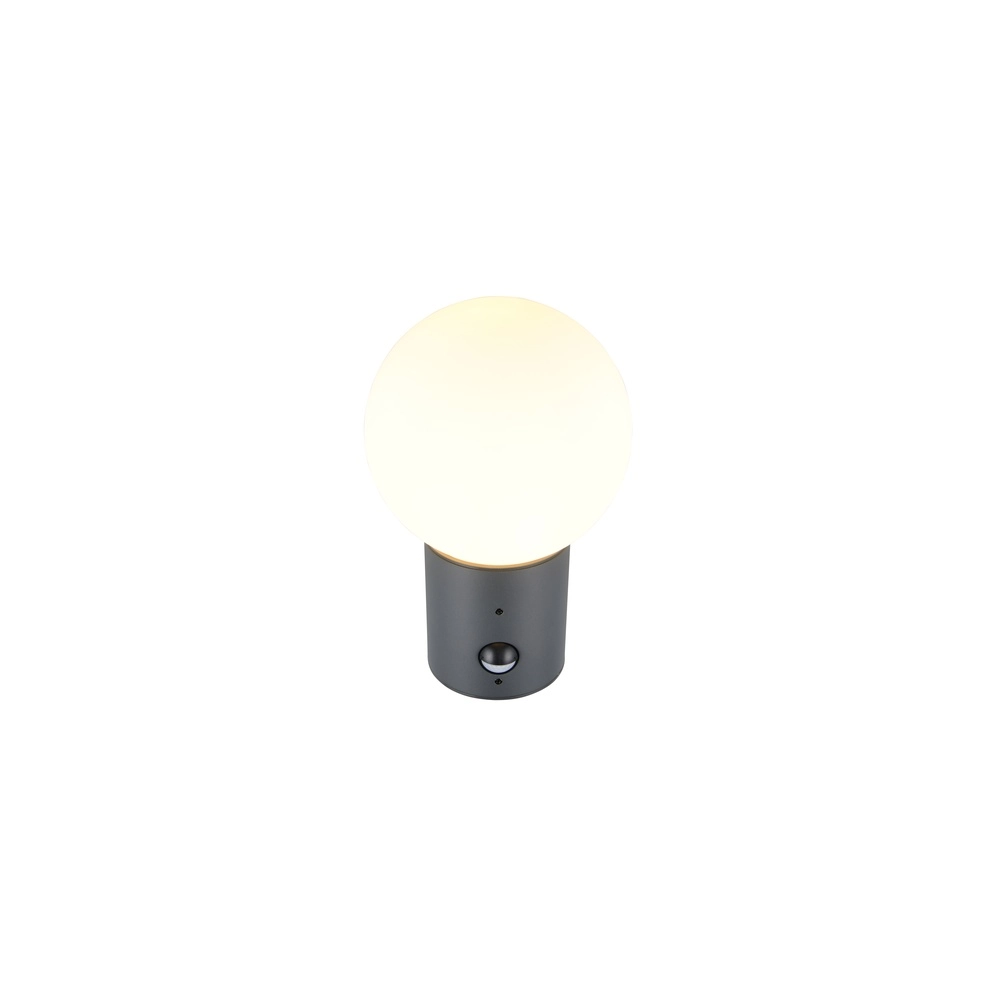 Bol wandlamp Mures antraciet met sensor Trio 4017807687200