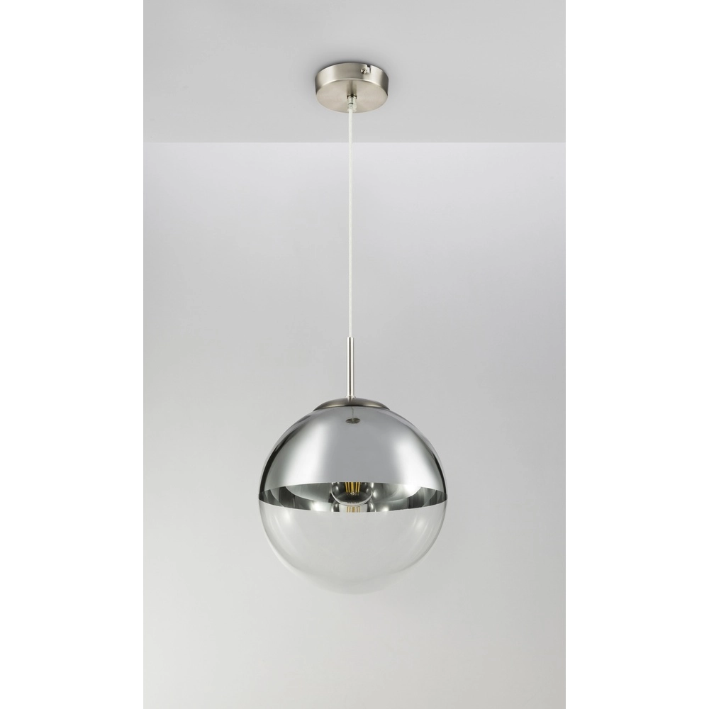 Hanglamp Varus nikkel Ø 25cm Globo 9007371374441
