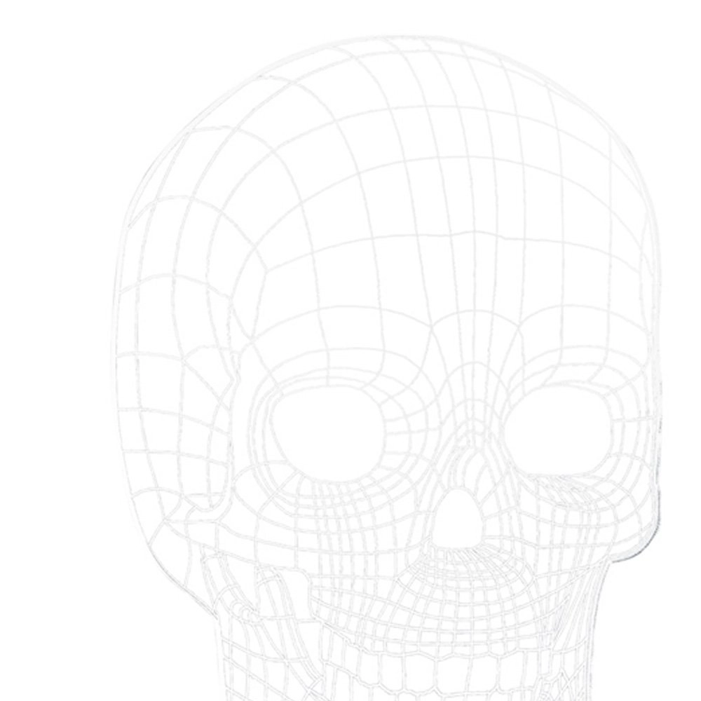 Led tafellamp Skull schedel Trio 4017807358841