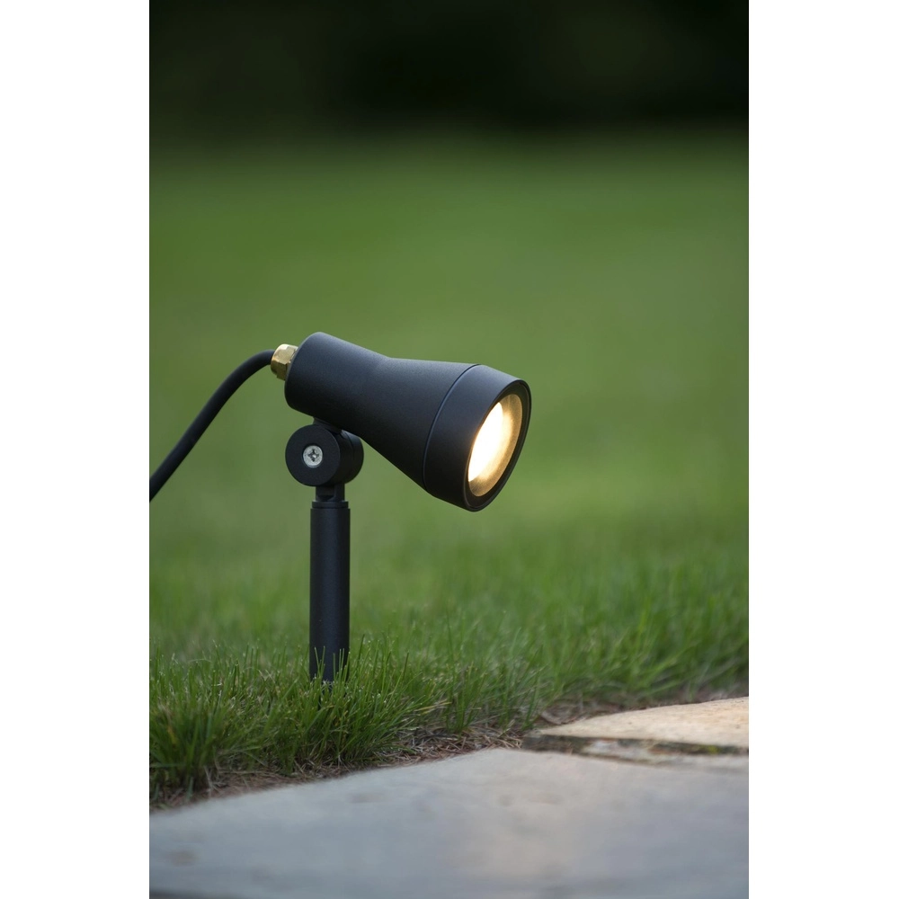 Prikspot Spike zwart Lucide 5411212271471