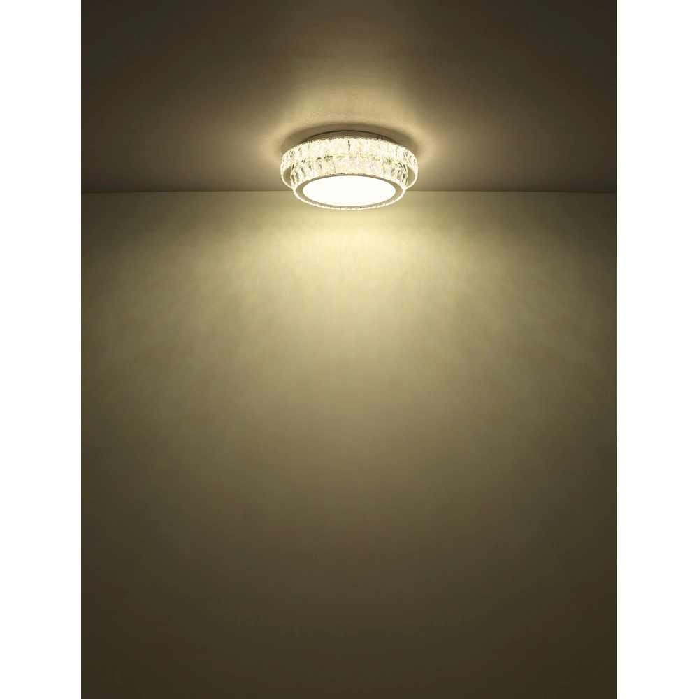 Plafondlamp Klara Ø 40cm chroom Globo 9007371453085