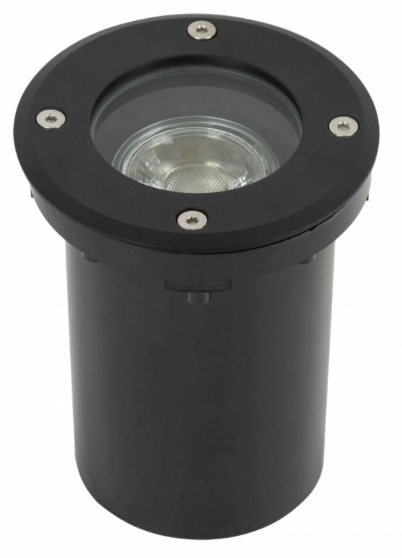 Zwarte grondspot Unit GU10 KS verlichting 8714732735100