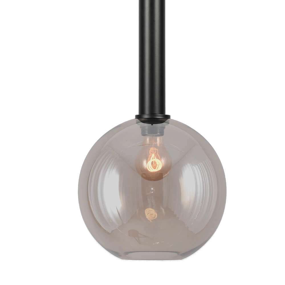 4-lichts hanglamp Bella 2 met goud glas Masterlight 8718121340722