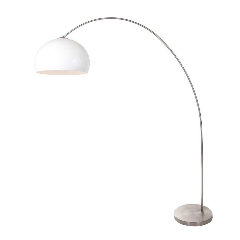 Booglamp Solva metaal met witte bol kap Steinhauer 8712746174939