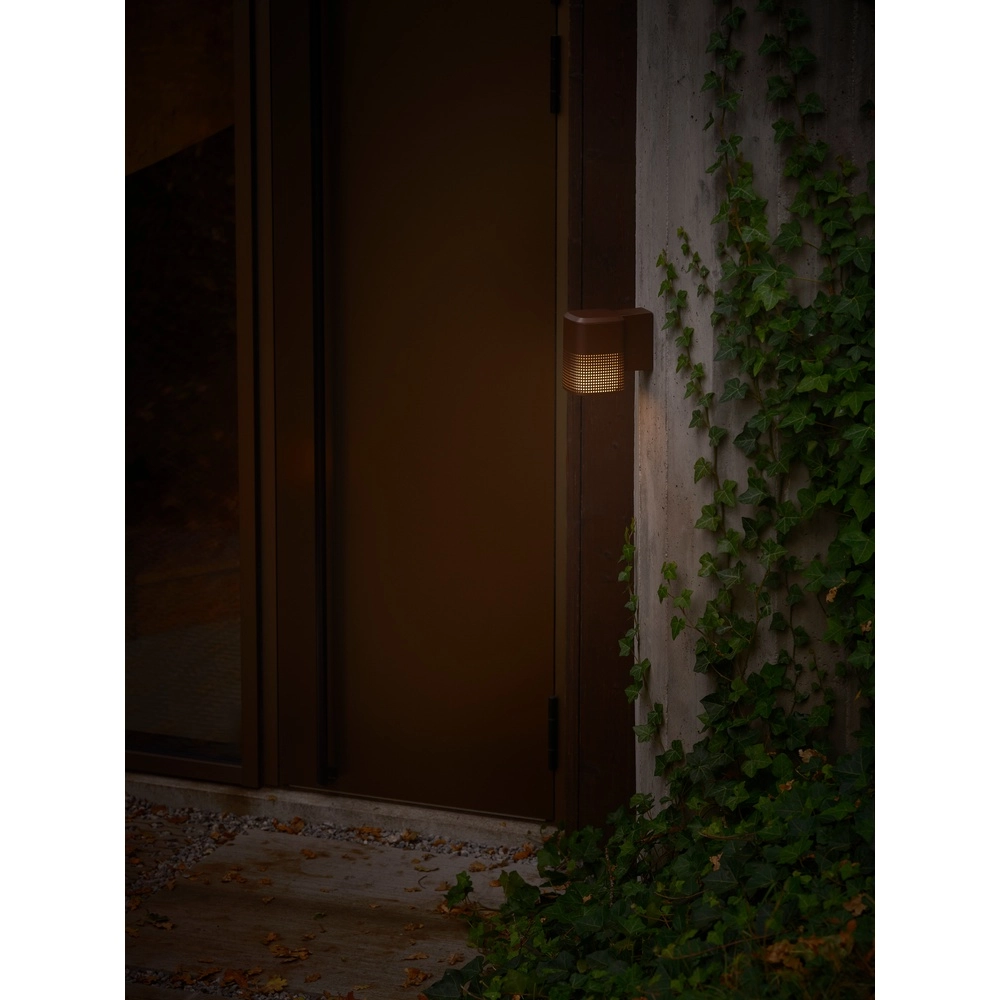 Deense stijl buitenlamp Sidara  roestbruin Nordlux 5704924025761