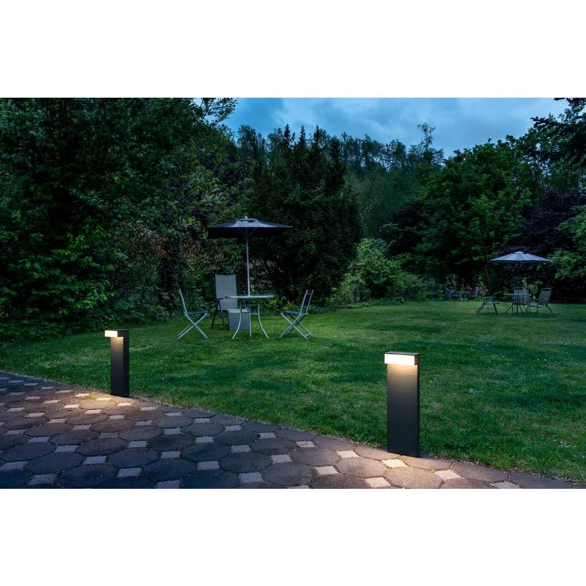 Looppadverlichting L-Line 50cm antraciet SLV 4024163236881