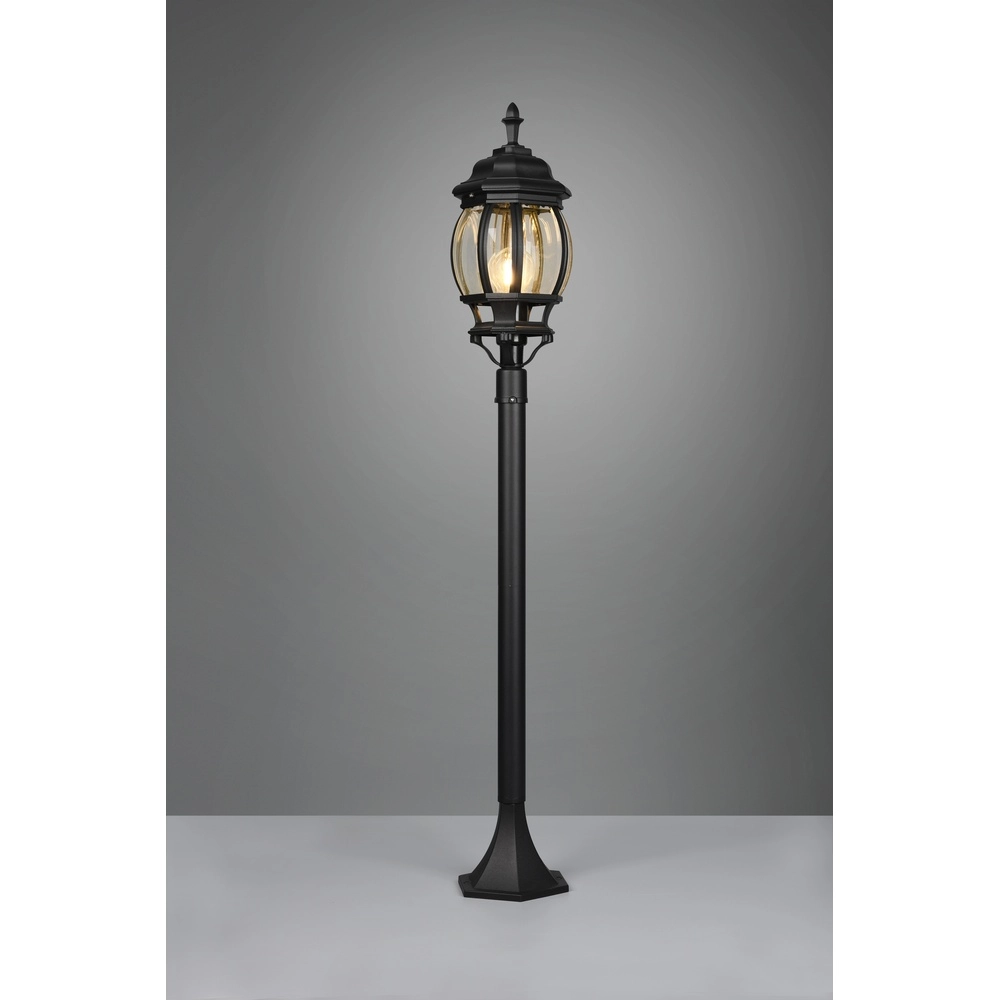 Staande lamp Elvo zwart Trio 4017807543834