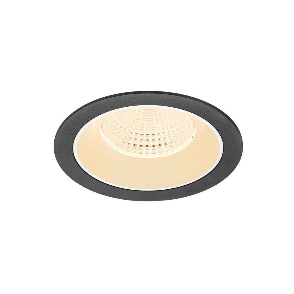 Inbouwspot Numinos XL zwart/wit 2700K - 55gr