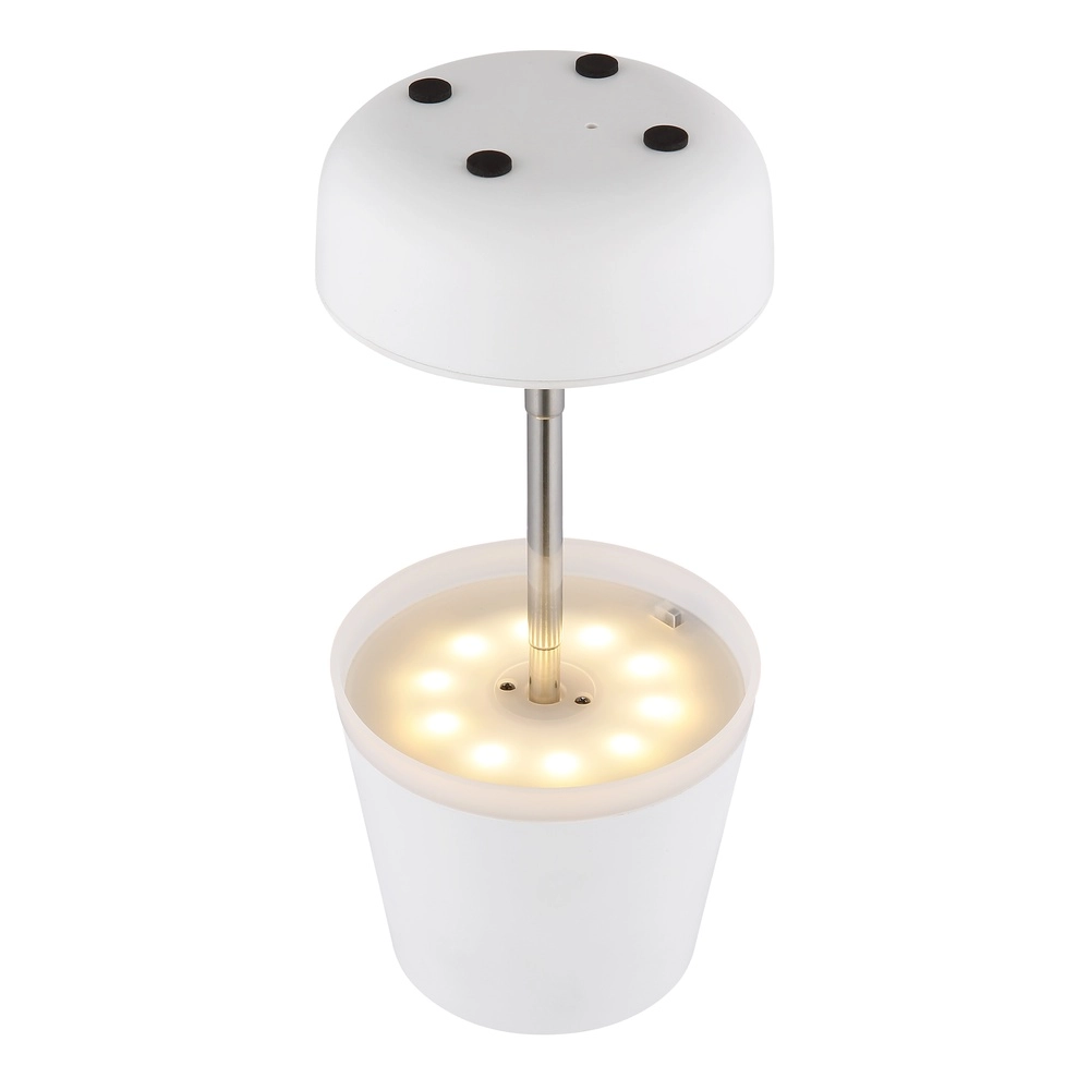 Solar tafellampje Felina wit Globo 9007371510504
