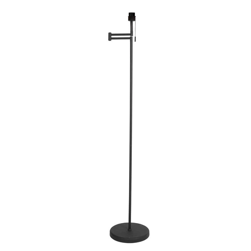 Vloerlamp Bella zwart met kap wit Steinhauer 8712746174625