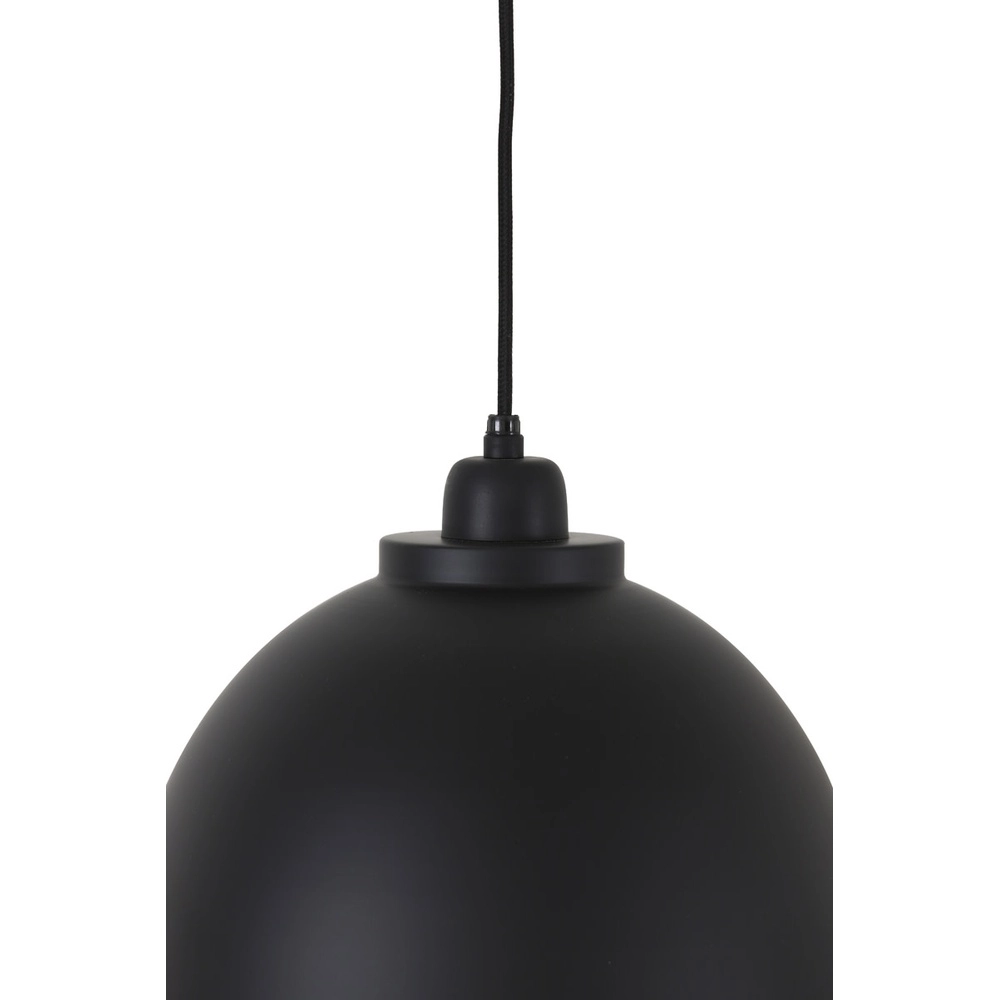 Hanglamp Kylie zwart Ø 30cm Light & Living 8717807083205