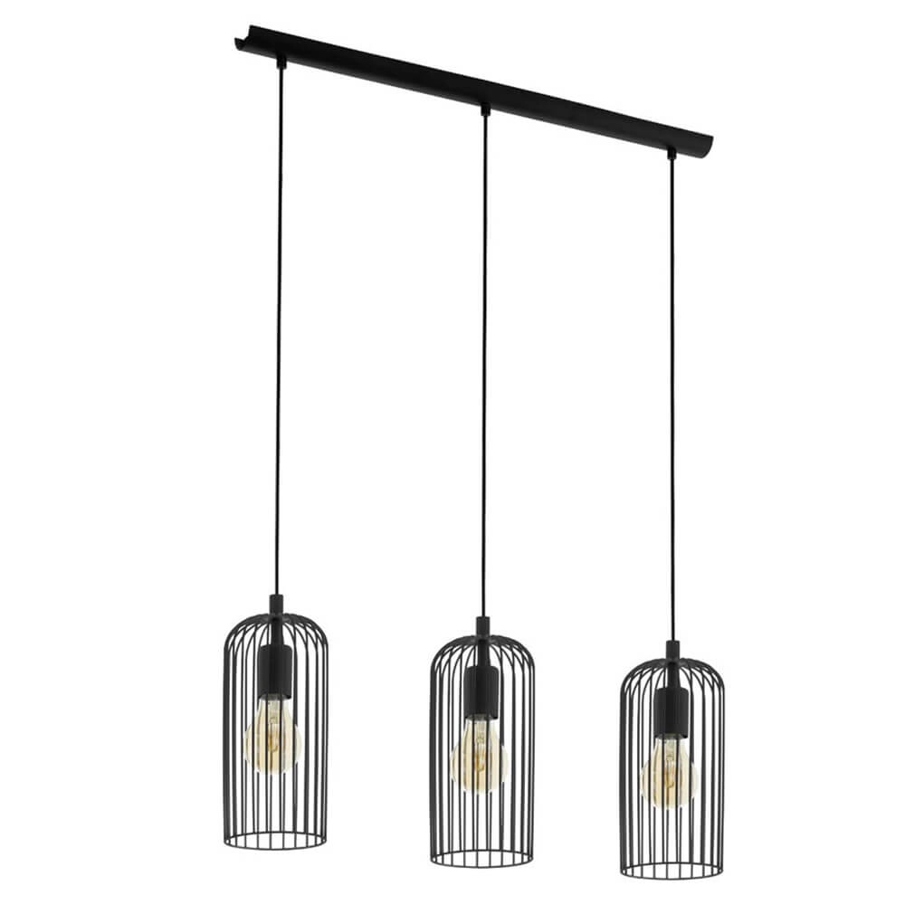 Hanglamp eettafel Roccamena 1 3-lichts draadlamp