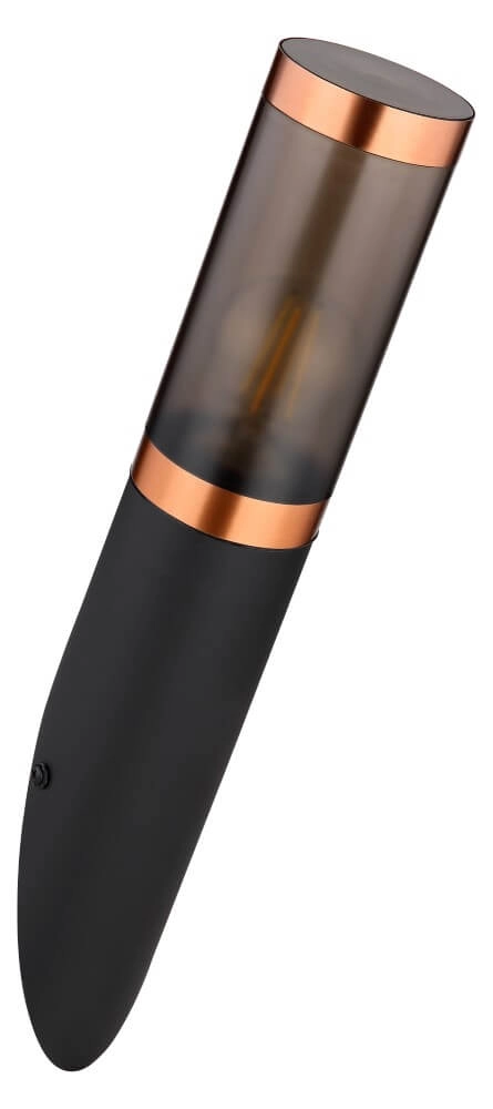 Outdoor lamp Boston black with red copper Globo 9007371436927