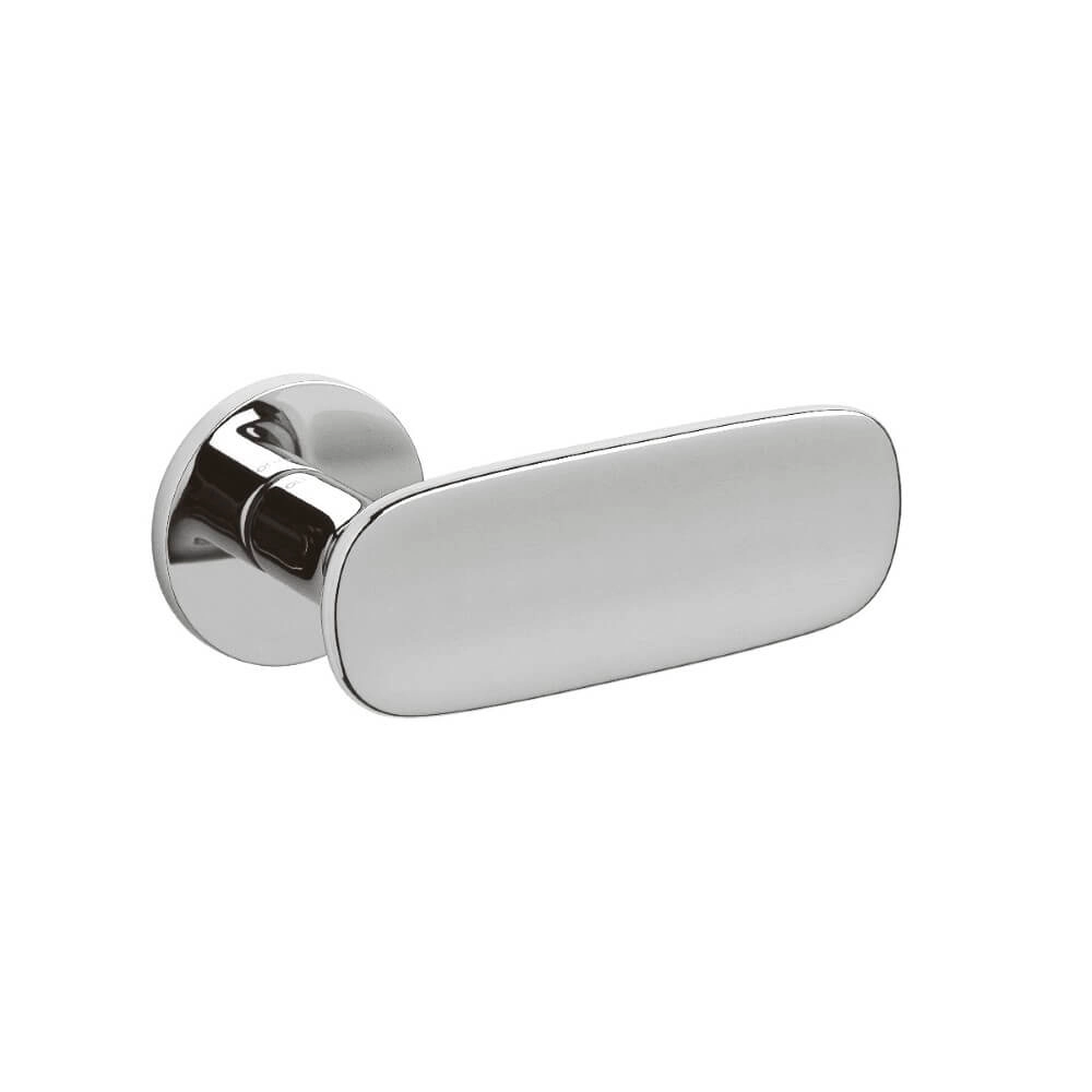 Design deurklink Conca op rozet chroom