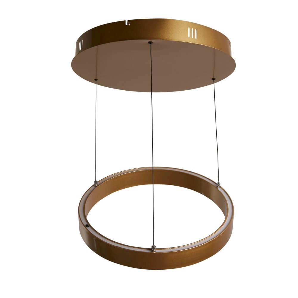 Goude hanglamp Layla rond Ø 44cm Searchlight 5053423255729