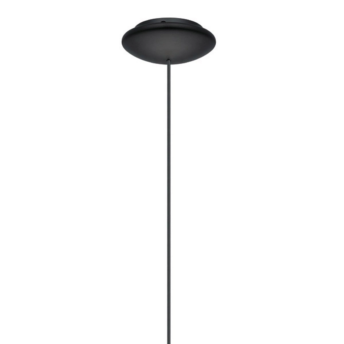 Hanglamp Gaetano 1 zwart - goud Eglo 9002759949358