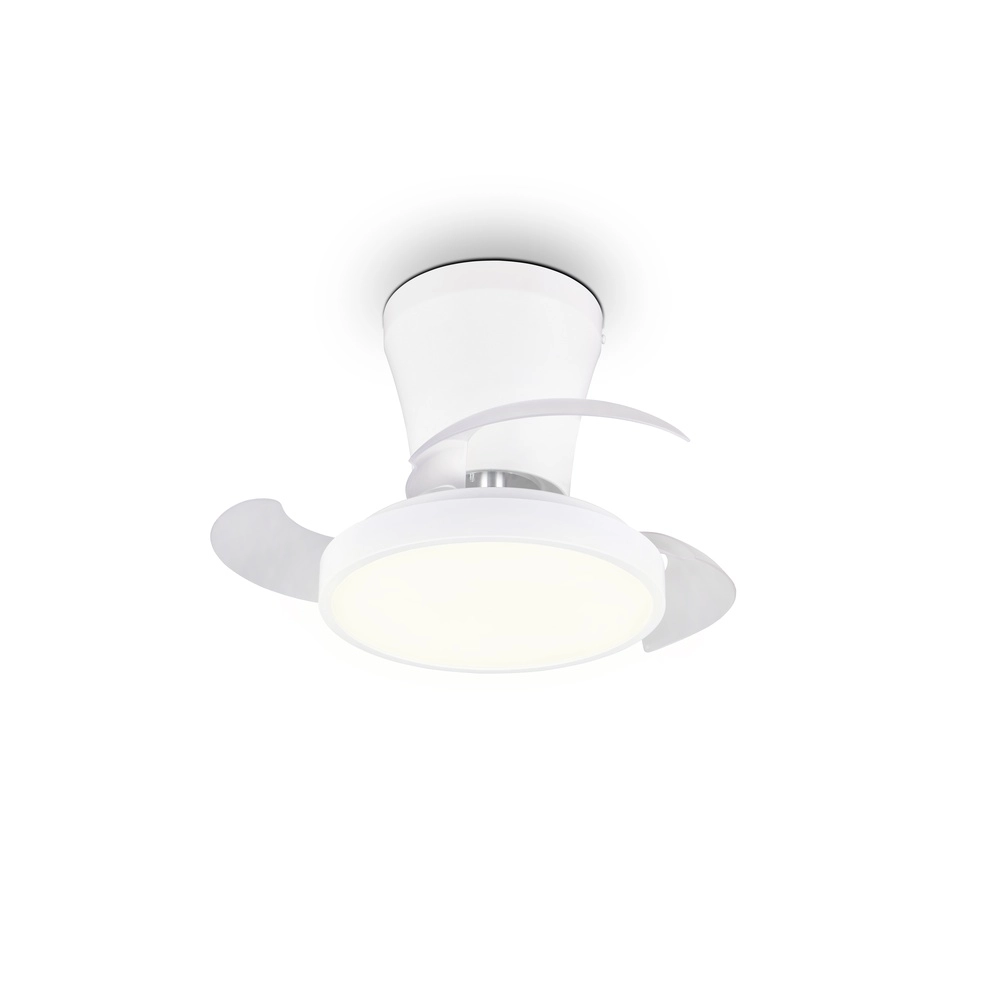 Kleine ventilator Moss wit Ø 22cm Trio 4017807688924