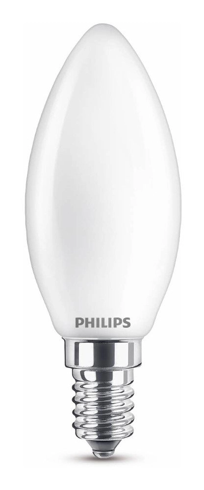 Lichtbron kaars 4,3W - E14 - 2700K - 470 lumen set van 2 Philips 8718699777692