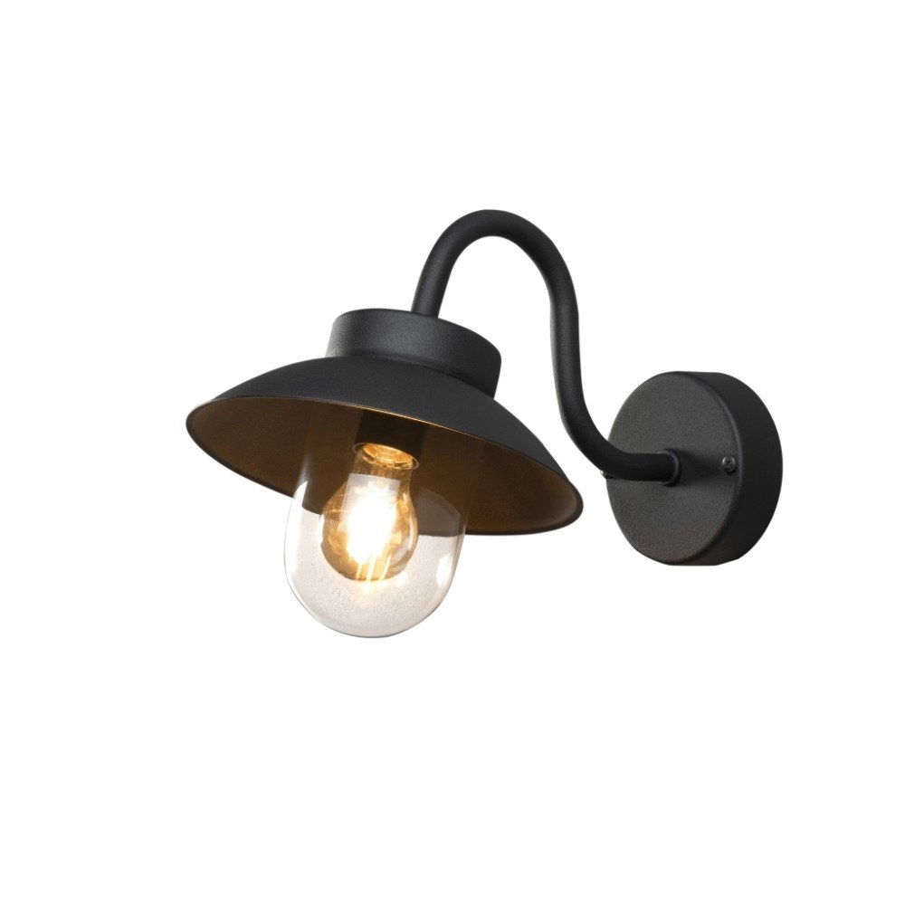 Stallamp Vega Mini 22cm zwart