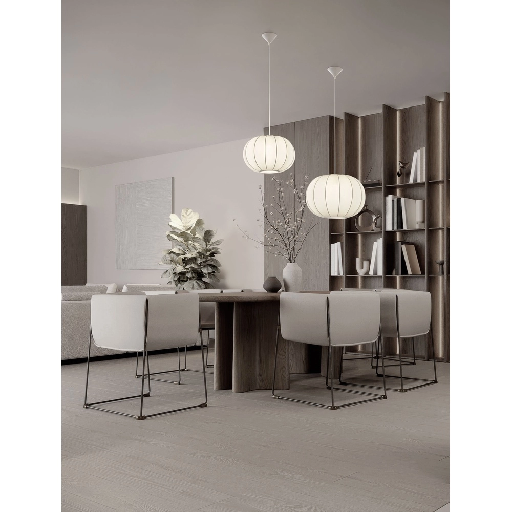 Hanglamp Delina wit