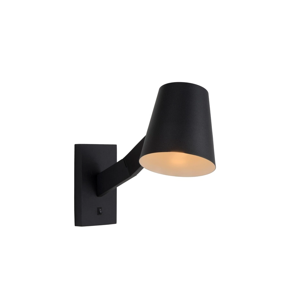 Zwarte wandlamp Mizuko design Lucide 5411212201713