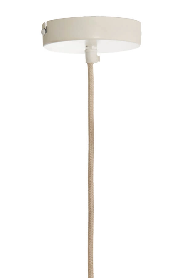 Witte hanglamp Zubedo Ø 49,5cm Light & Living 8717807706654