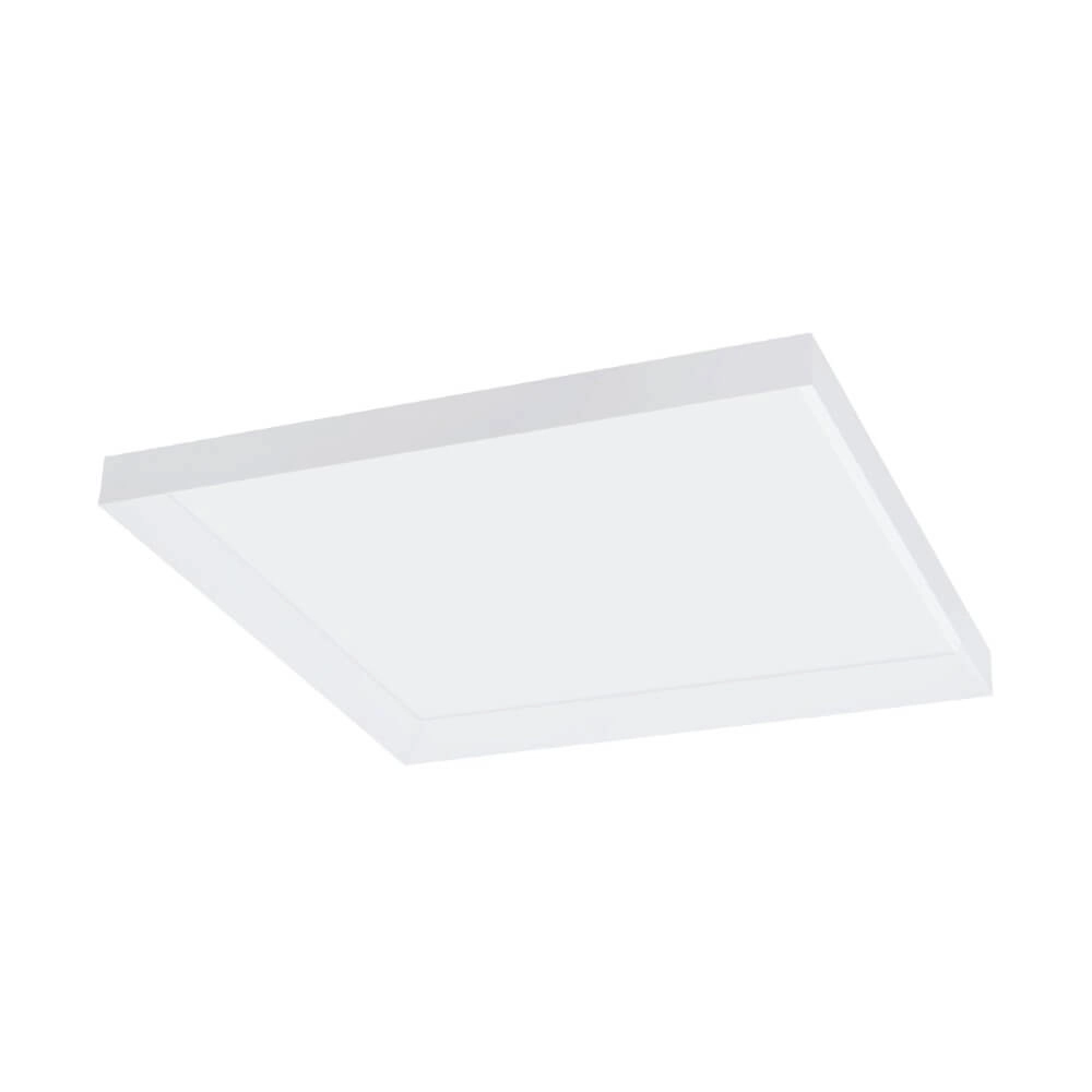 Vierkante plafondlamp Escondida wit 60 x 60cm