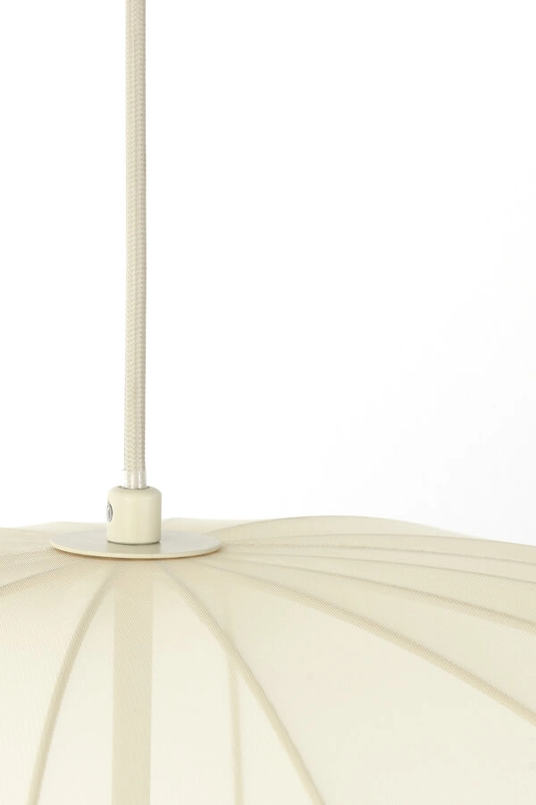 Japandi hanglamp Plumeria crème Ø 60cm Light & Living 8717807651435