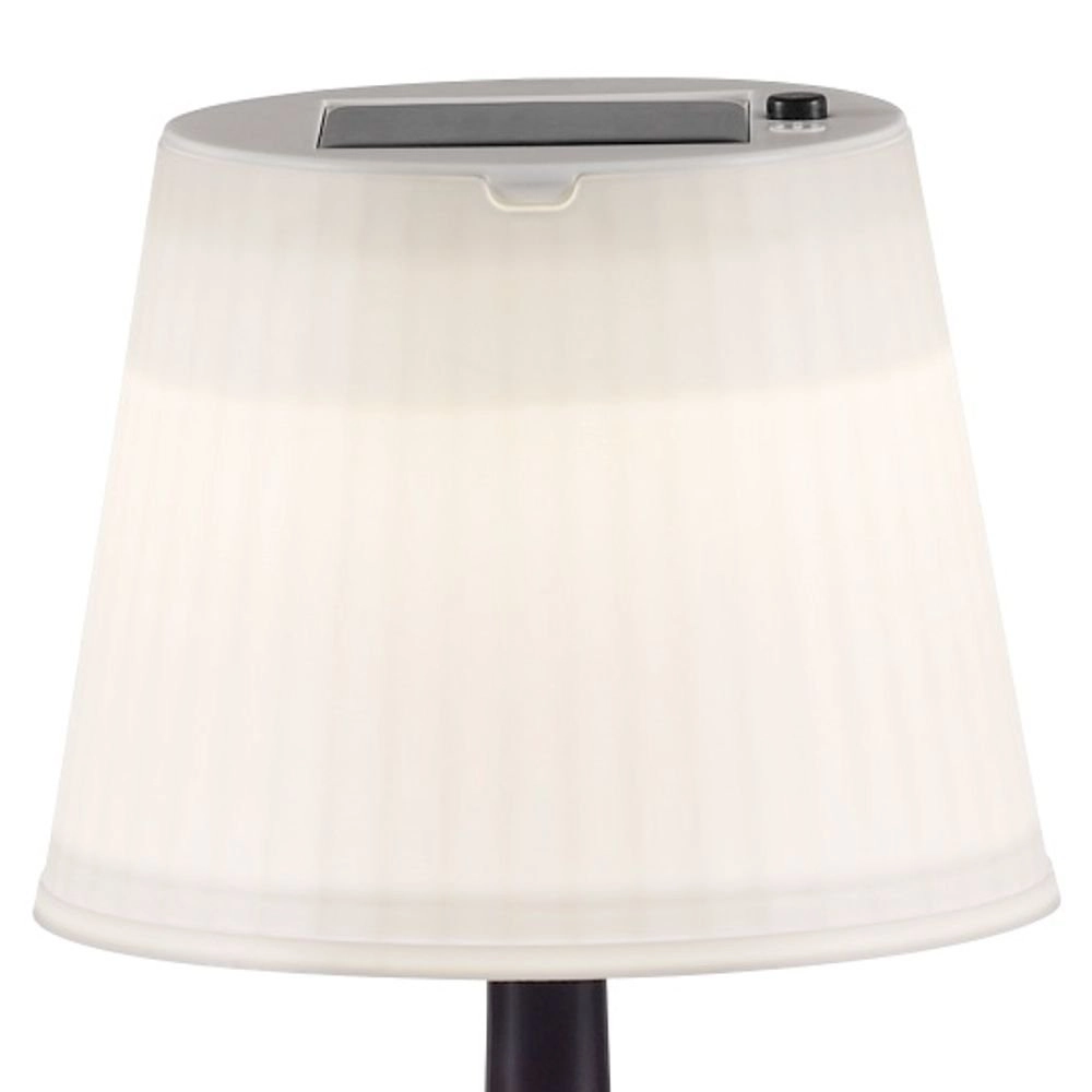 Led buitenlamp Assisi Solar met LED zwart KonstSmide 7318301097524