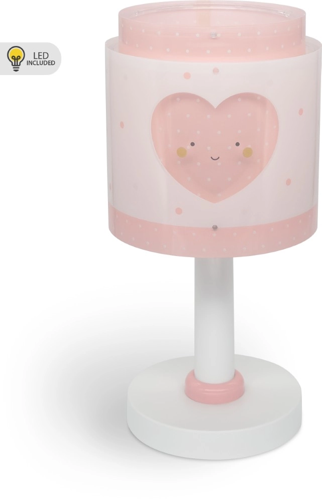 Tafellampje Baby Dreams roze glow in the dark Dalber 8420406002606