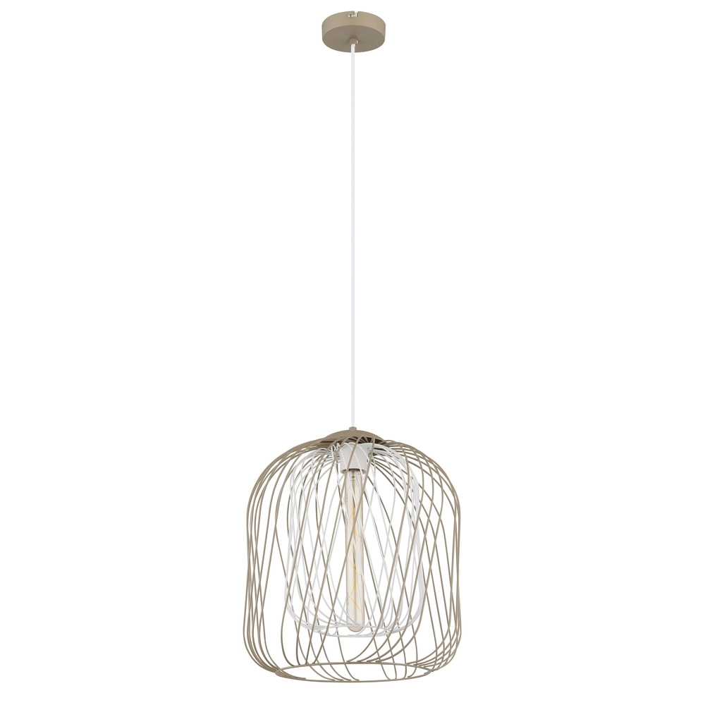 Hanglamp Dichti zand bruin Ø 35cm Globo 9007371522354