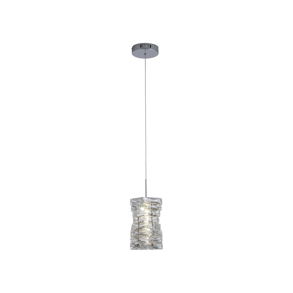 Hanglamp Modena chroom