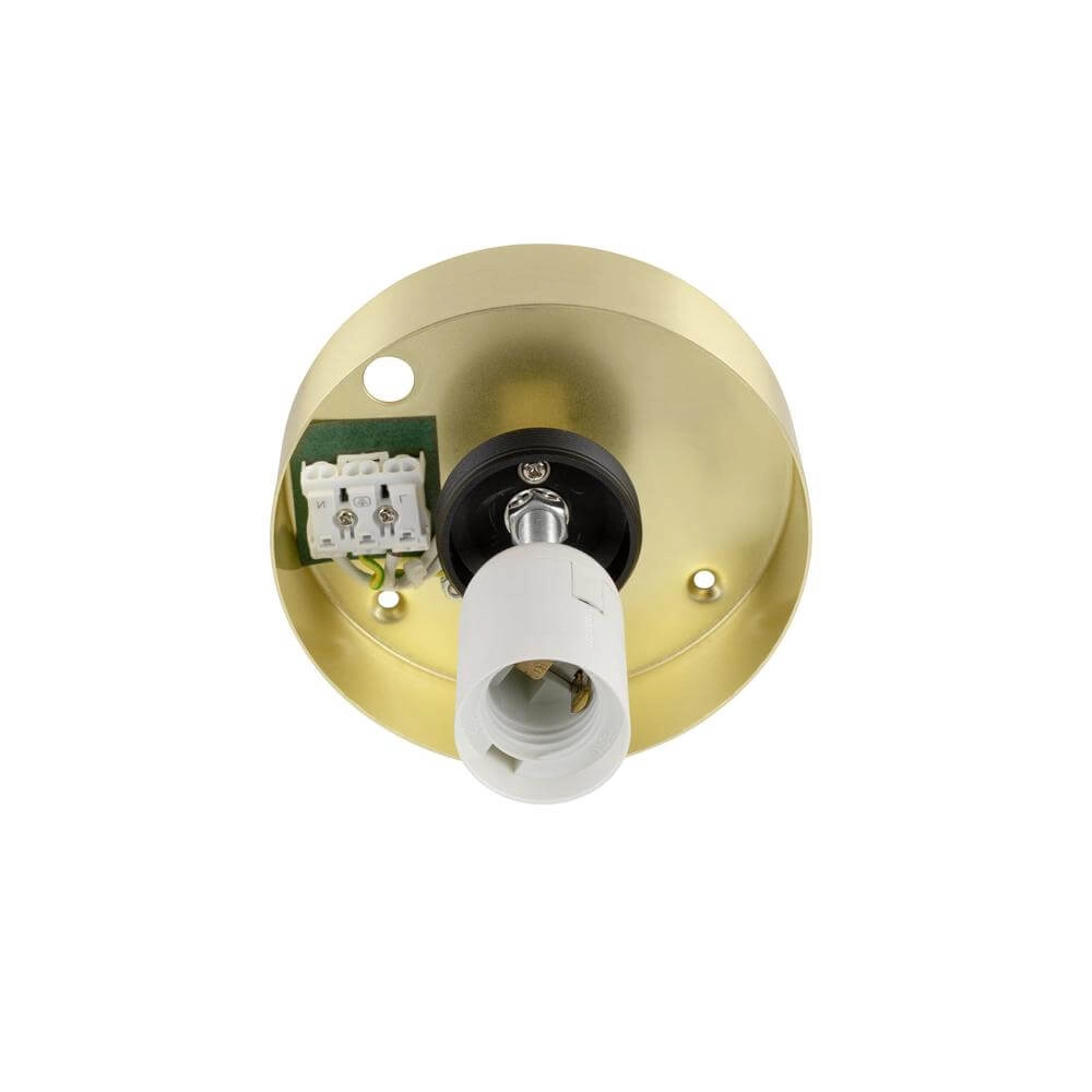 Plafondlamp Sun 30 goud bol Ø 30cm SLV 4024163292788
