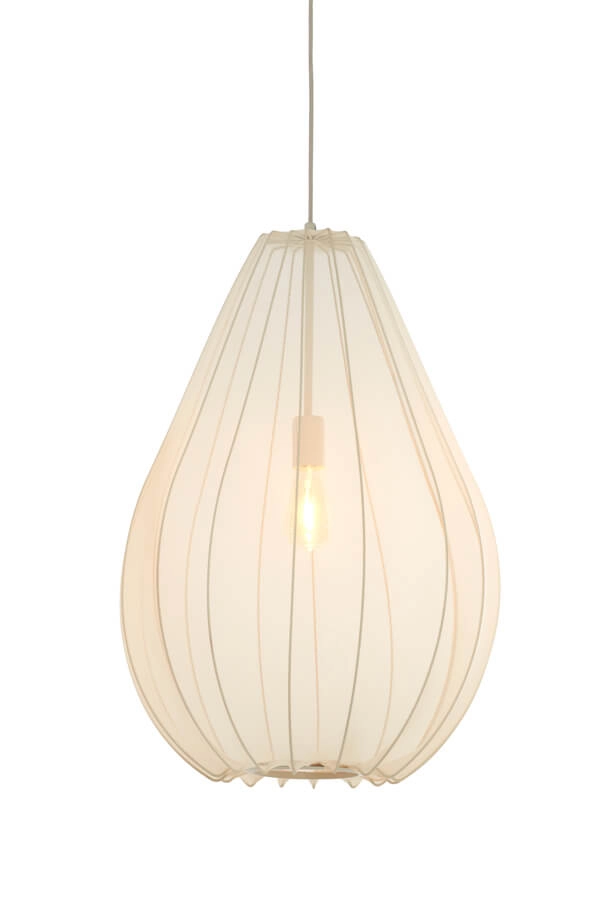 Japandi hanglamp Itela crème Ø 50cm Light & Living 8717807702762