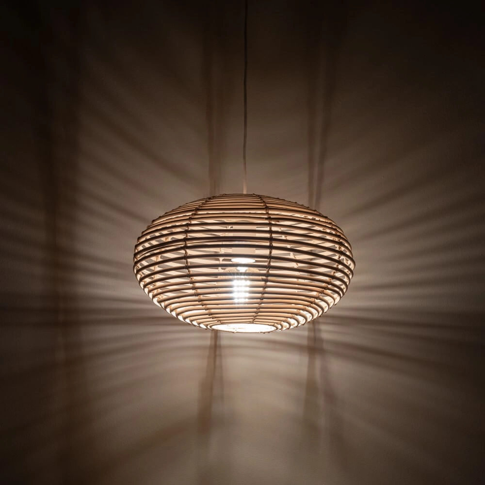 Natuurlijke hanglamp Rattan S Ø 40cm Lyora 5903139111539