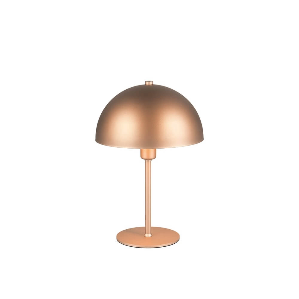 Design tafellampje Nola koffiebruin Ø 20cm Trio 4017807633924