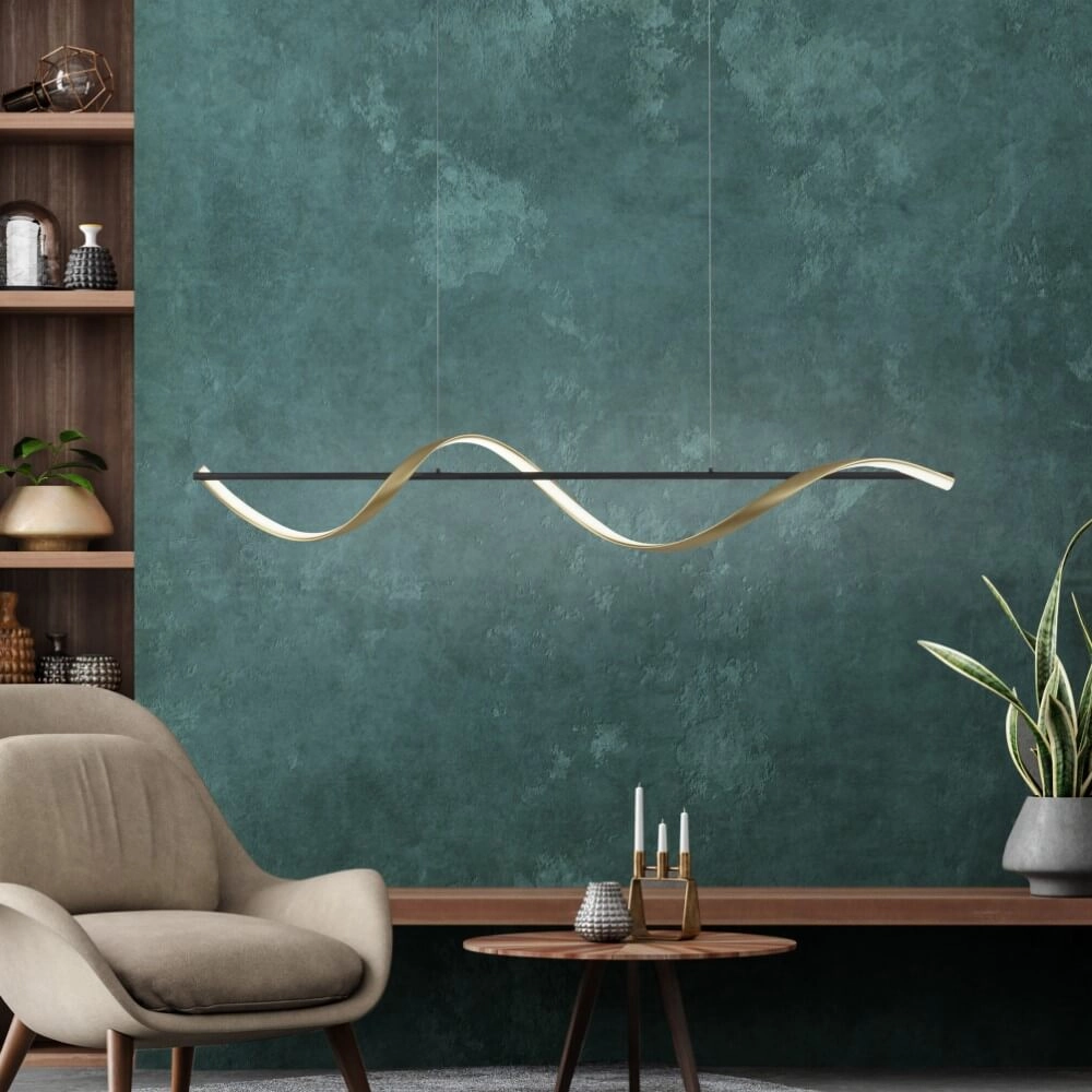 Golvende hanglamp Q-Swing antraciet Paul Neuhaus 4012248373767