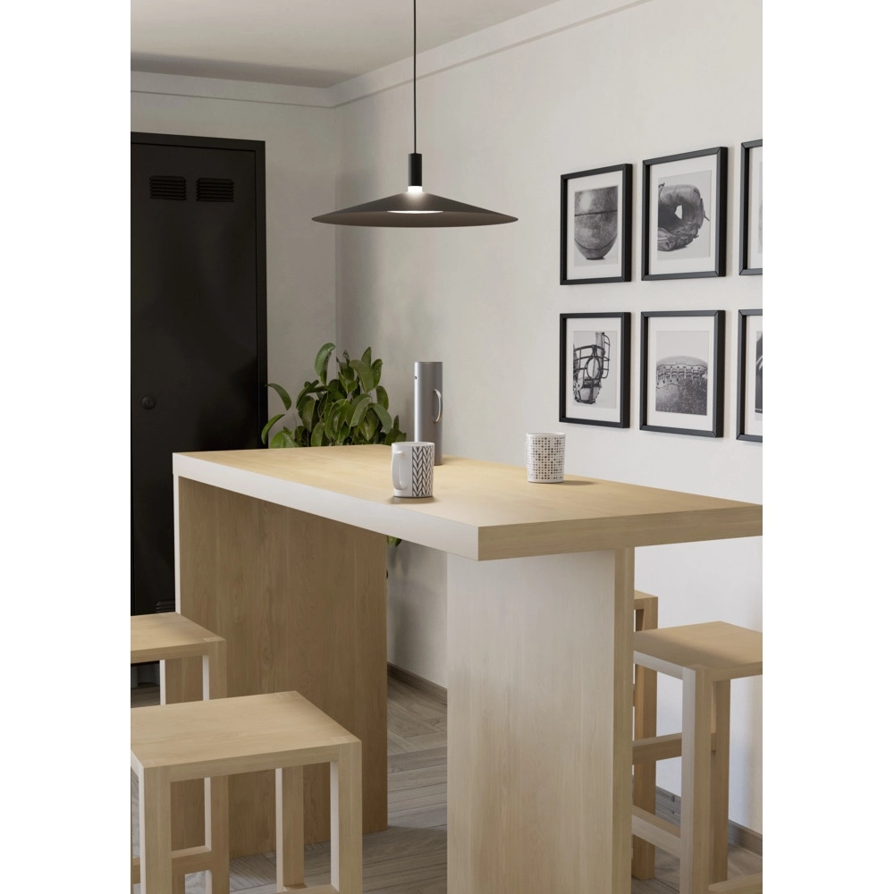 Design hanglamp Conomavilla-Z smart zwart Eglo 9008606360598