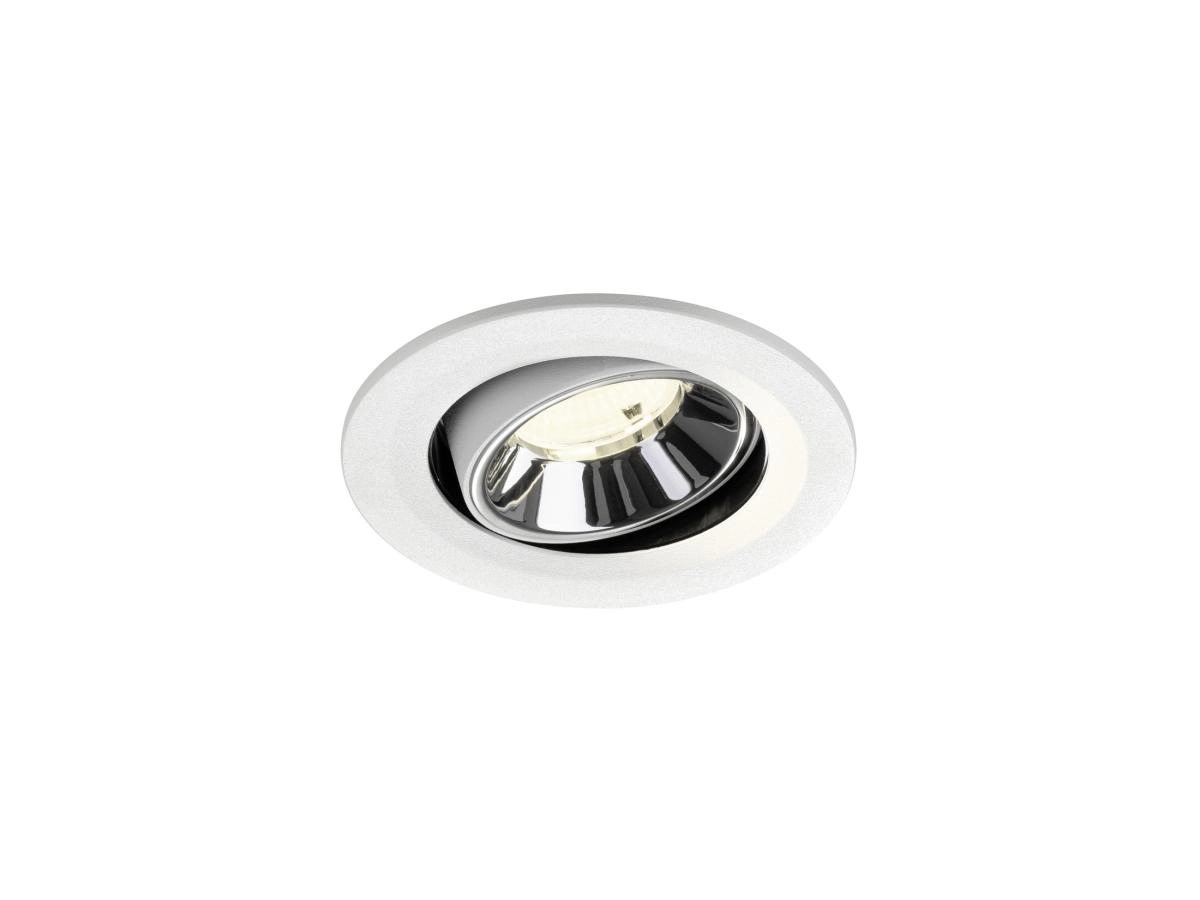 Inbouwspot Numinos Move S wit/chroom 4000K - 55gr